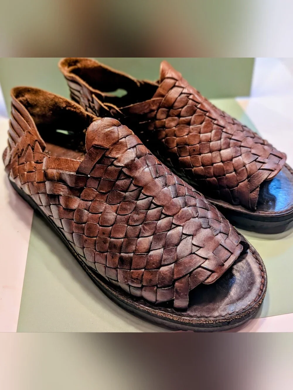 Brand X Huaraches Leather Sandals Men's 12